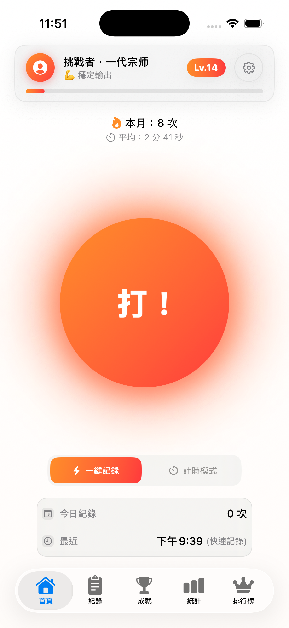 私密記錄,一樣有成就感。